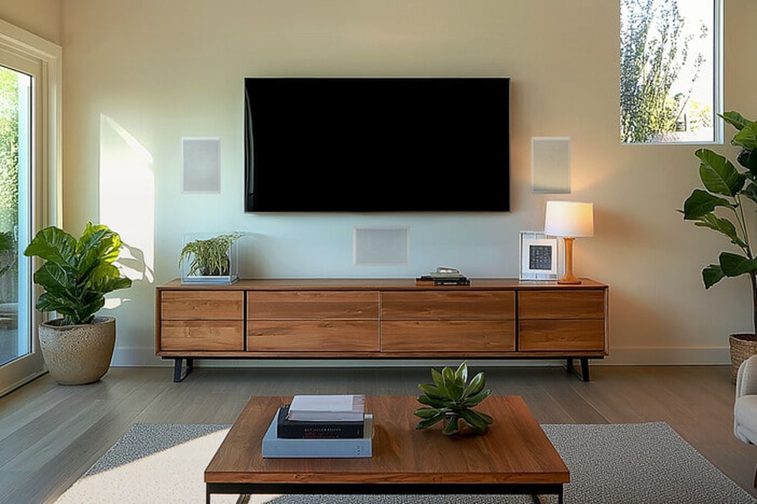 Polk in-wall speakers