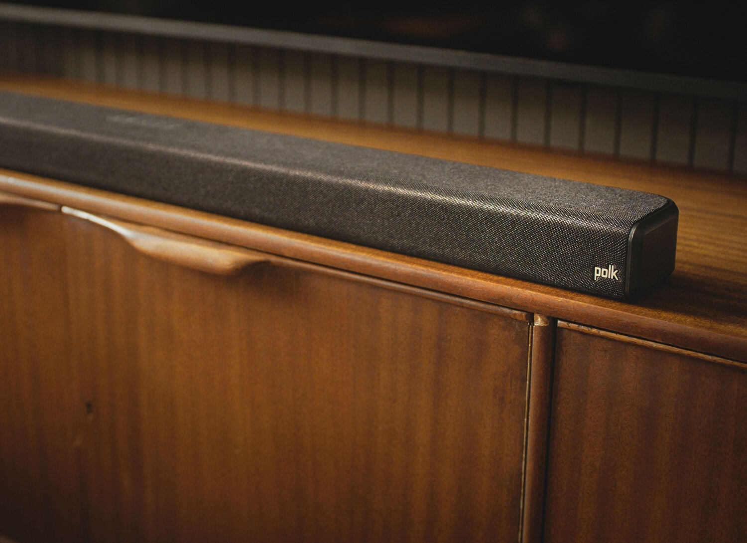 Signa Sound Bar on a TV Stand