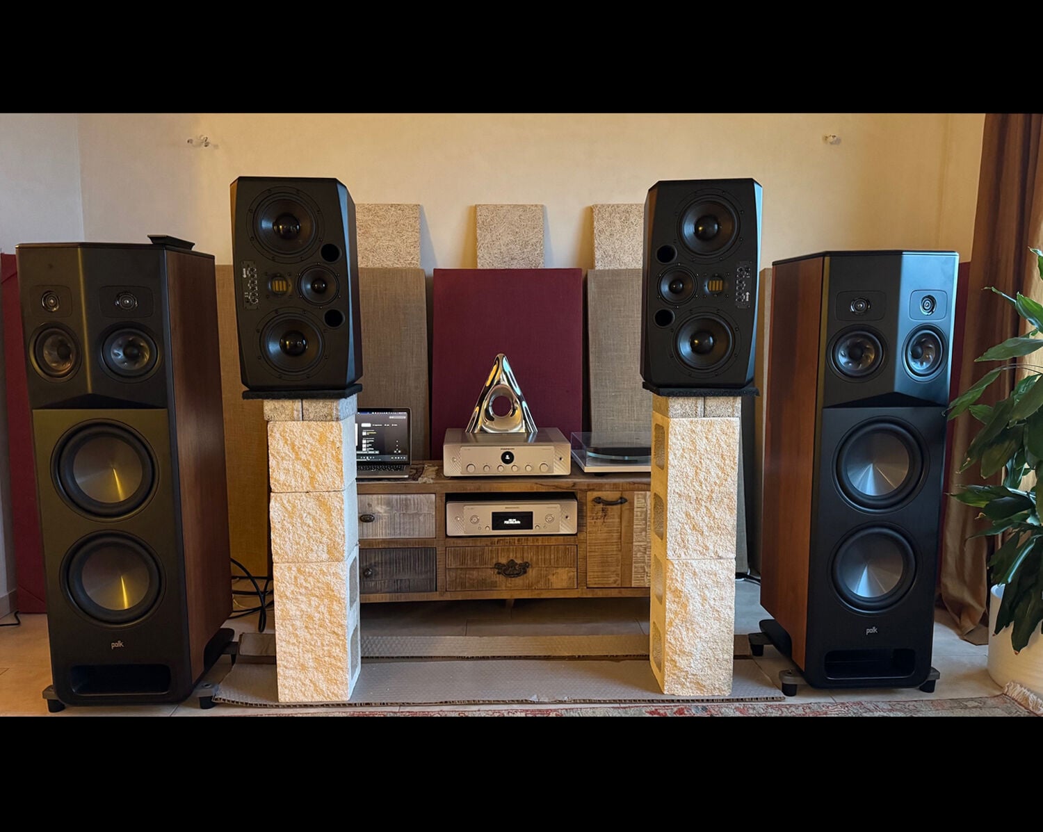 A Home theater set up