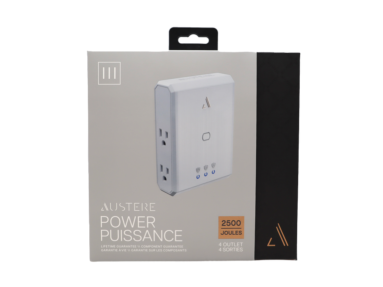 III Series Appliance Power 4-Outlet Surge Protector, , dynamic