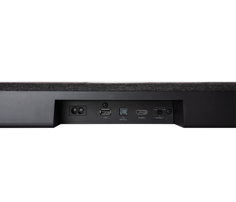 React Sound Bar, Black, dynamic