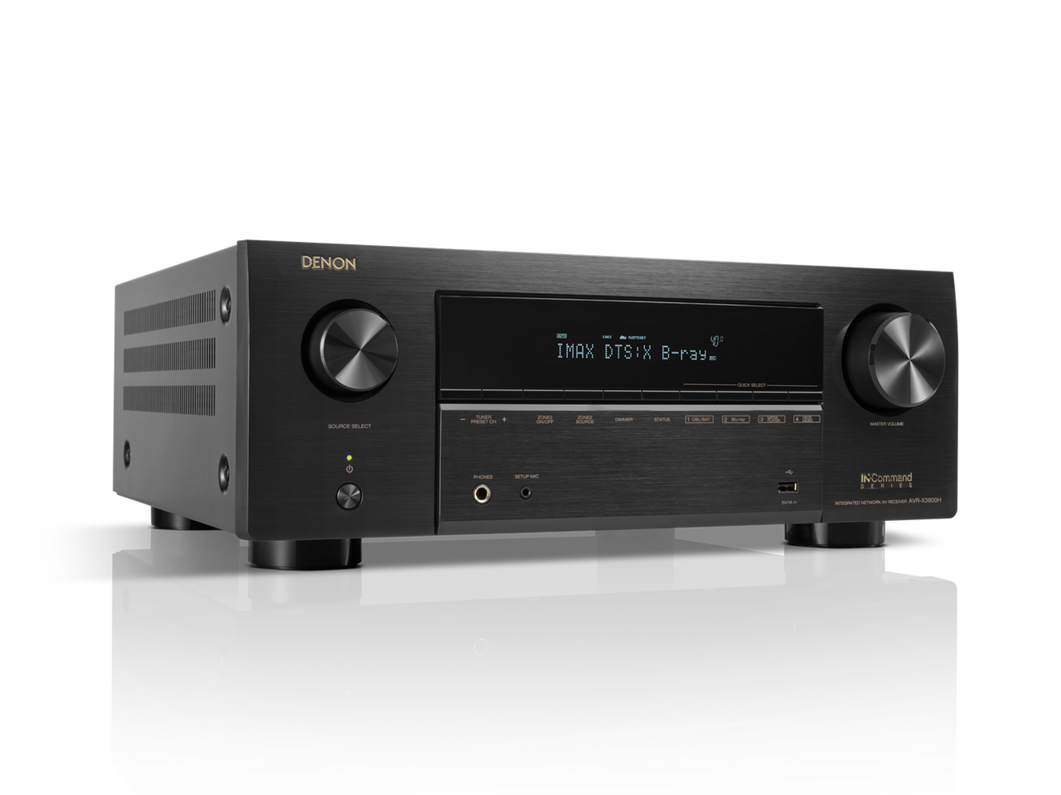 AVR-X3800H, Black, dynamic