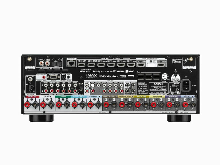 AVR-X3800H, Black, dynamic
