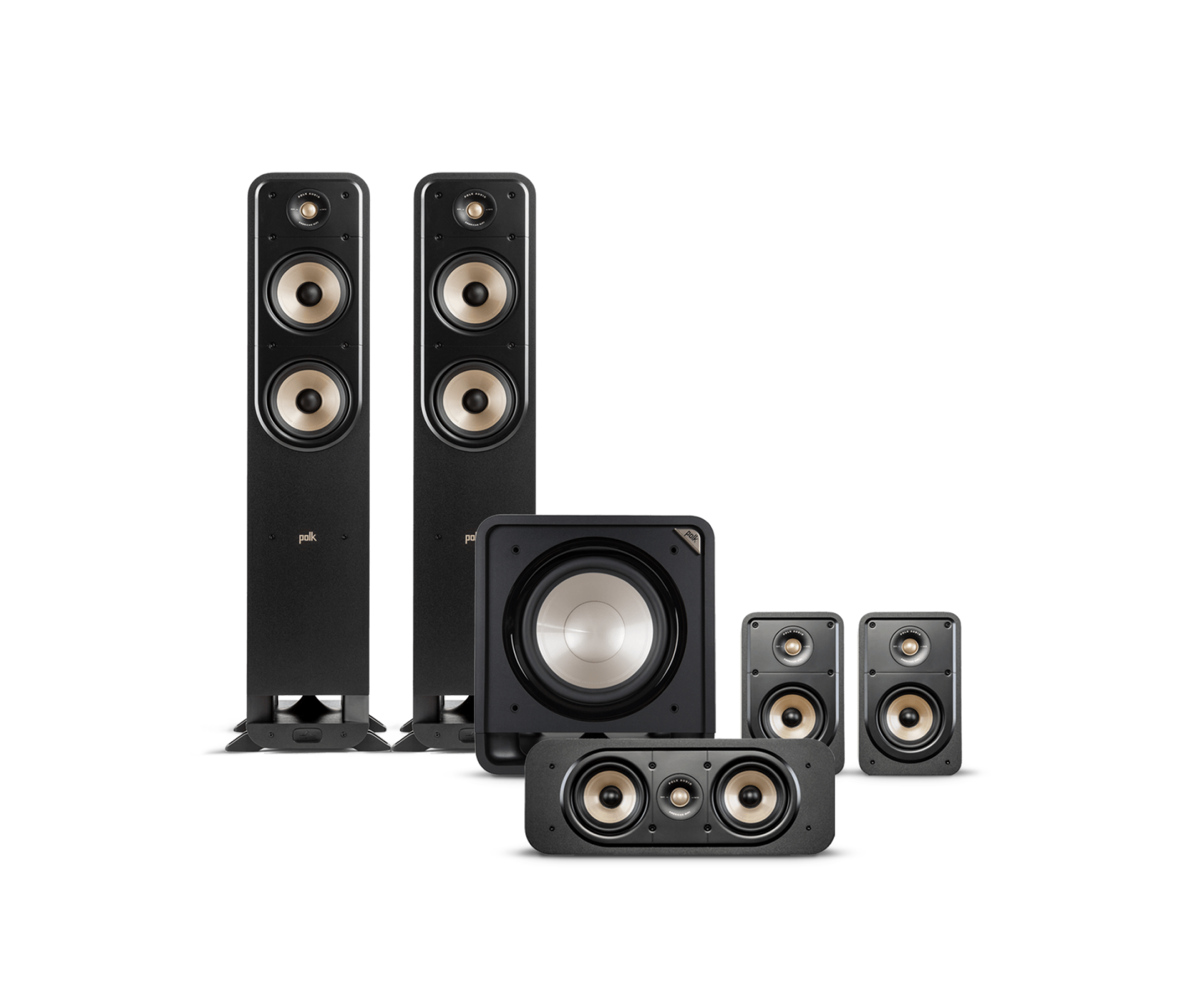 Signature Elite Gold System, Black, dynamic