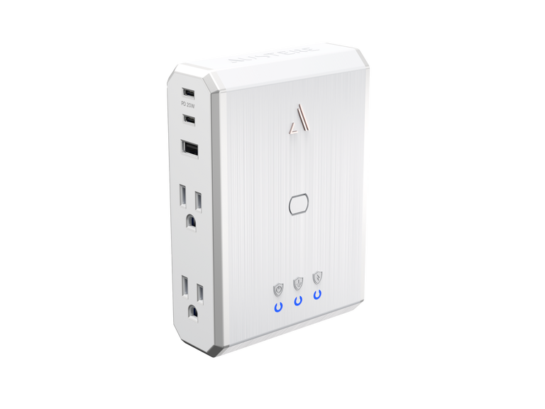 V Series Appliance Power 4-Outlet Surge Protector and Charger, , dynamic