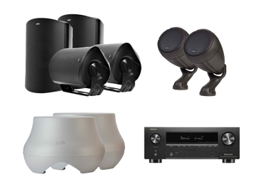 Atrium Outdoor 6.2-Channel System With AVR, , dynamic