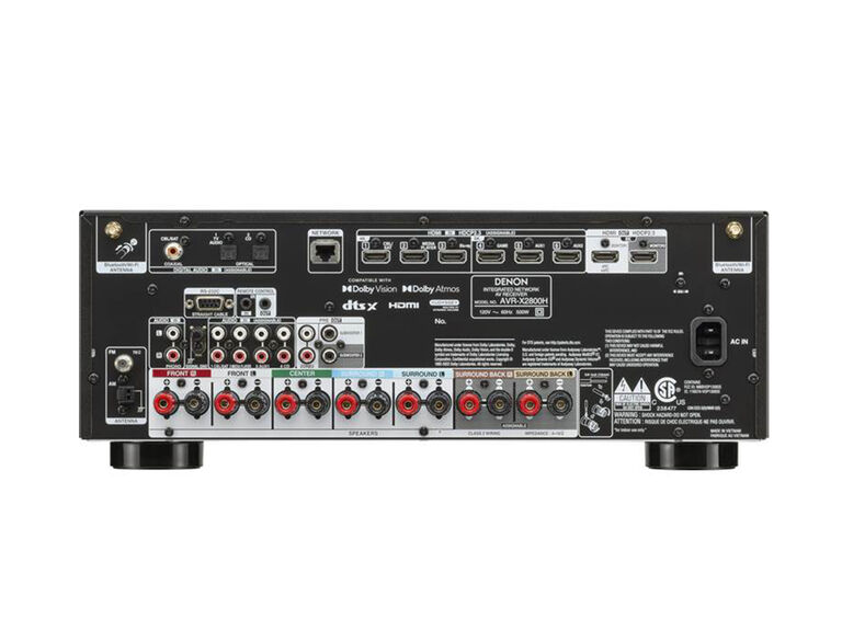 AVR-X2800H, Black, dynamic