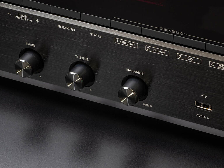 Denon 2ch Network Receiver DRA-800H SP, Black, dynamic