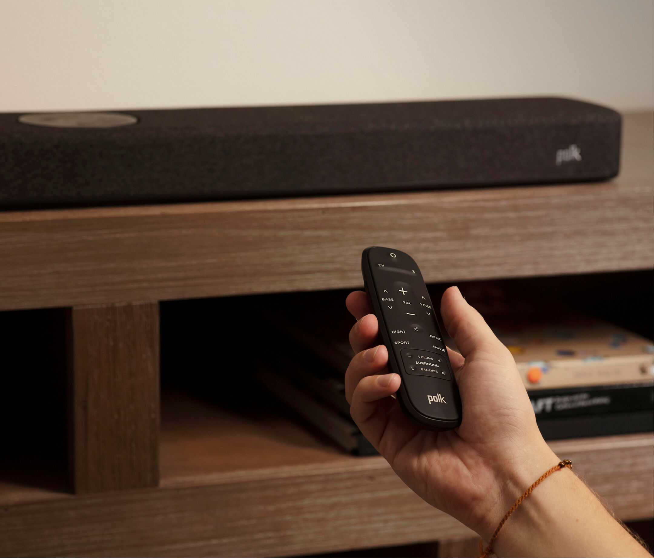 React Sound Bar Built in Alexa & Bluetooth Polk Audio