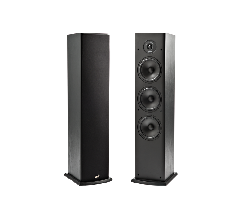 Polk audio t50 home theater and music floor standing tower speaker shop