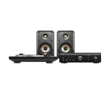 Signature Elite ES15 Gold System with Denon Hi-Fi Bundle, Black, dynamic