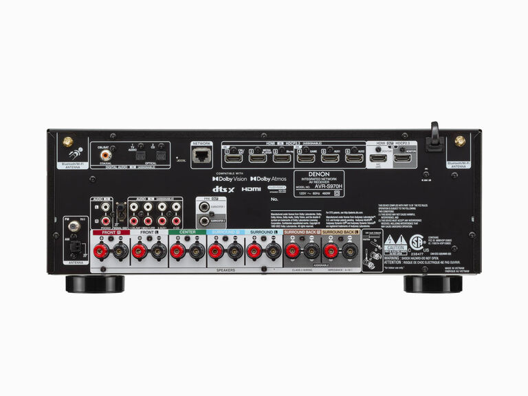 AVR-S970H, Black, dynamic