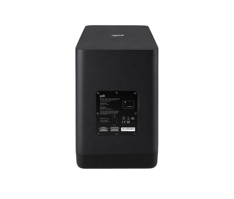 React Sound Bar, Black, dynamic