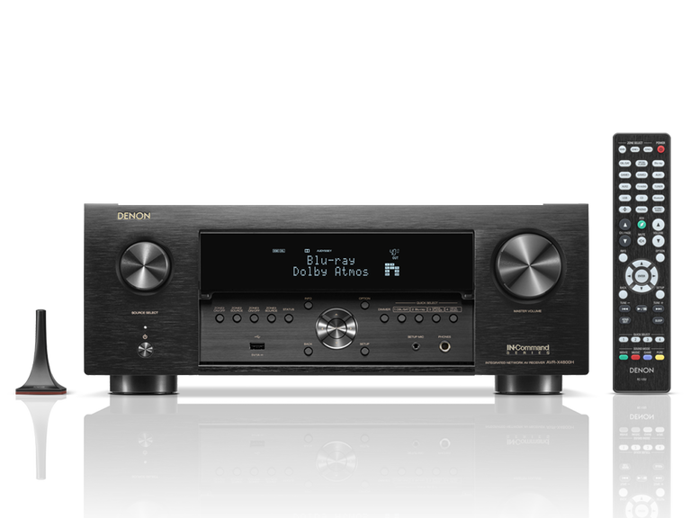 AVR-X4800H, Black, dynamic