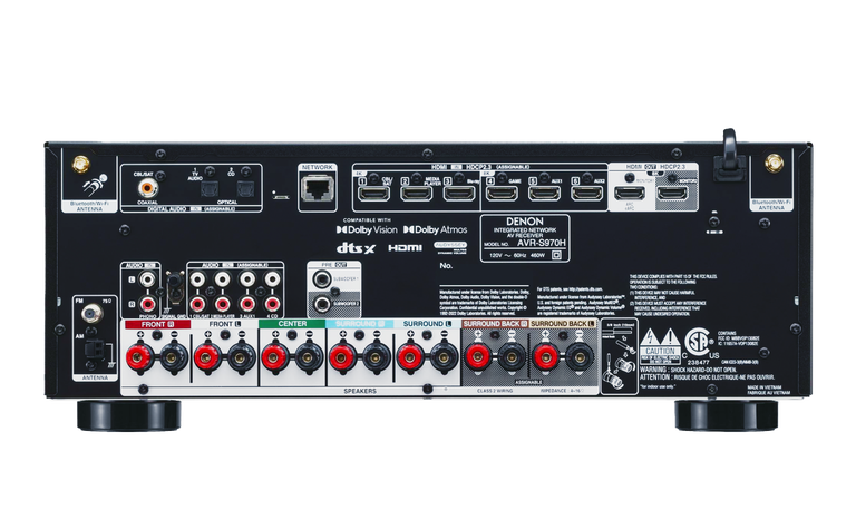 AVR-S970H, Black, dynamic