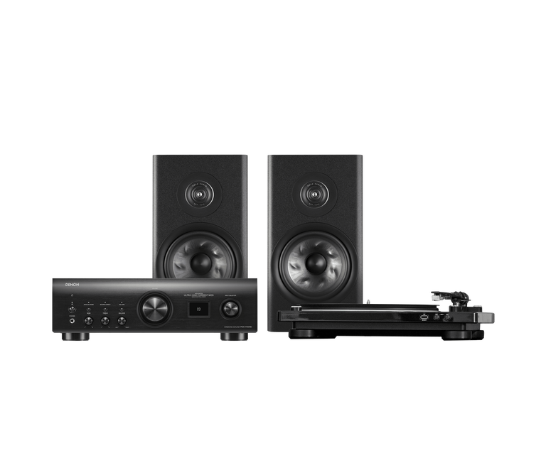 Reserve R200 Platinum System with Denon Hi-Fi Bundle, Black, dynamic