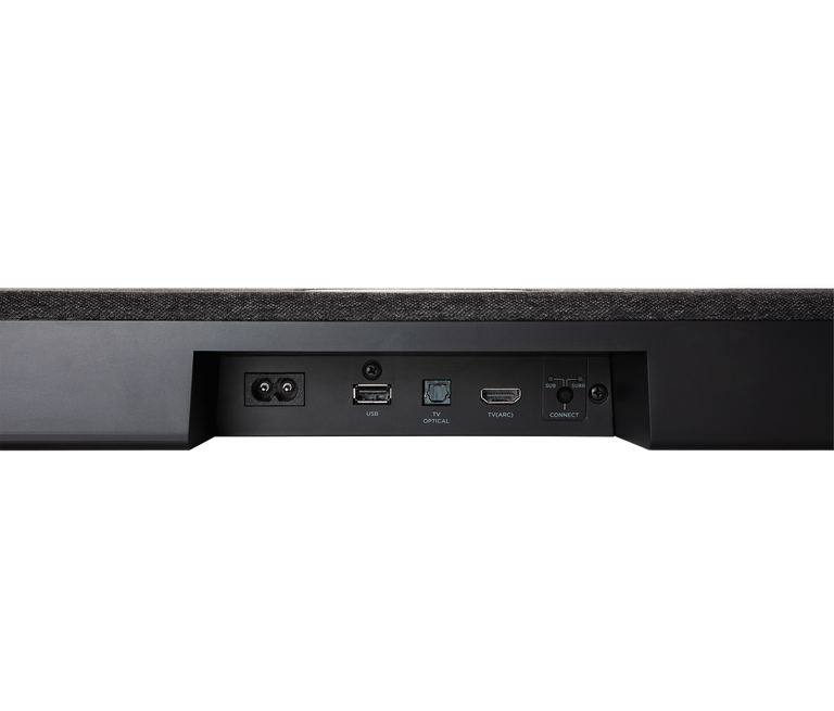React Sound Bar, Black, dynamic
