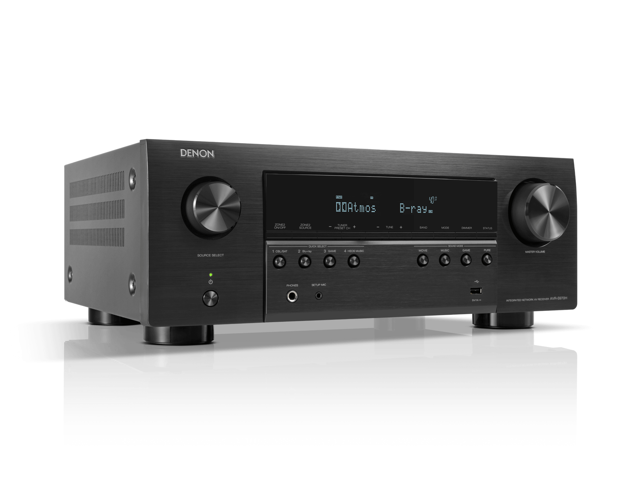 AVR-S970H, Black, dynamic