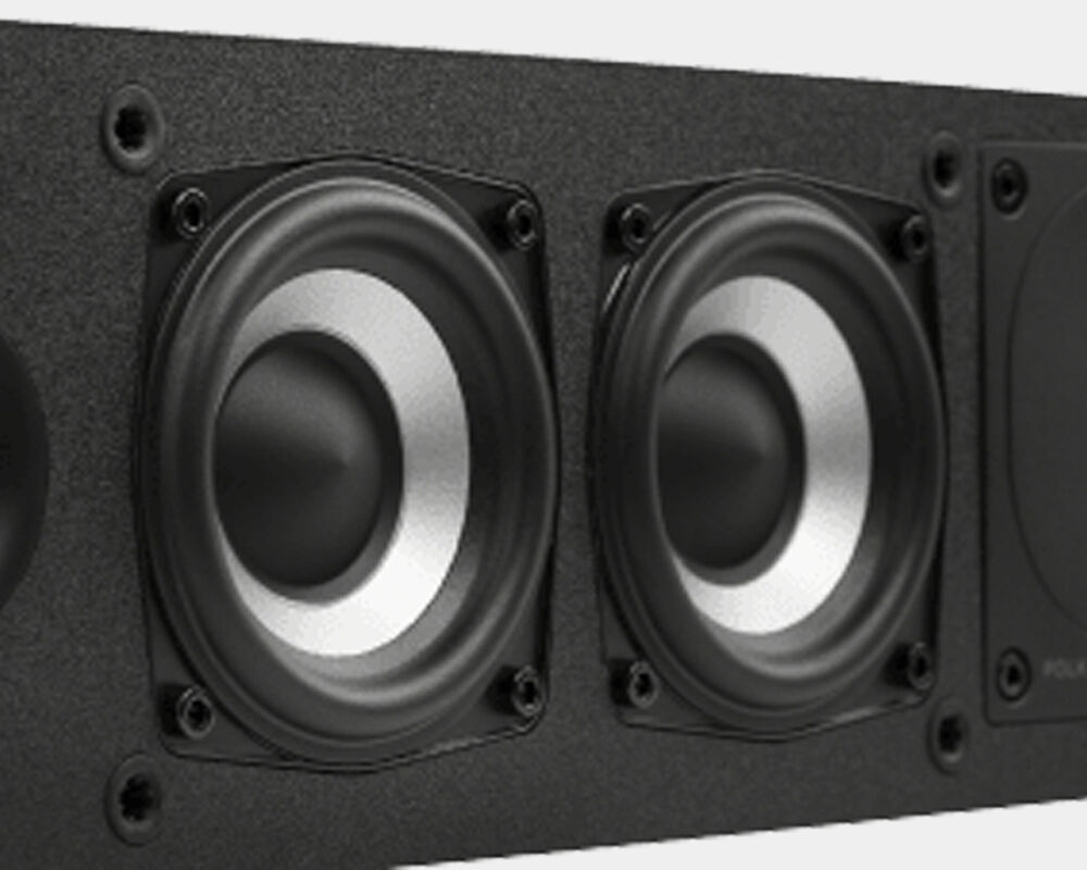 Monitor XT35 - High-Resolution Slim Center Channel Speaker | Polk