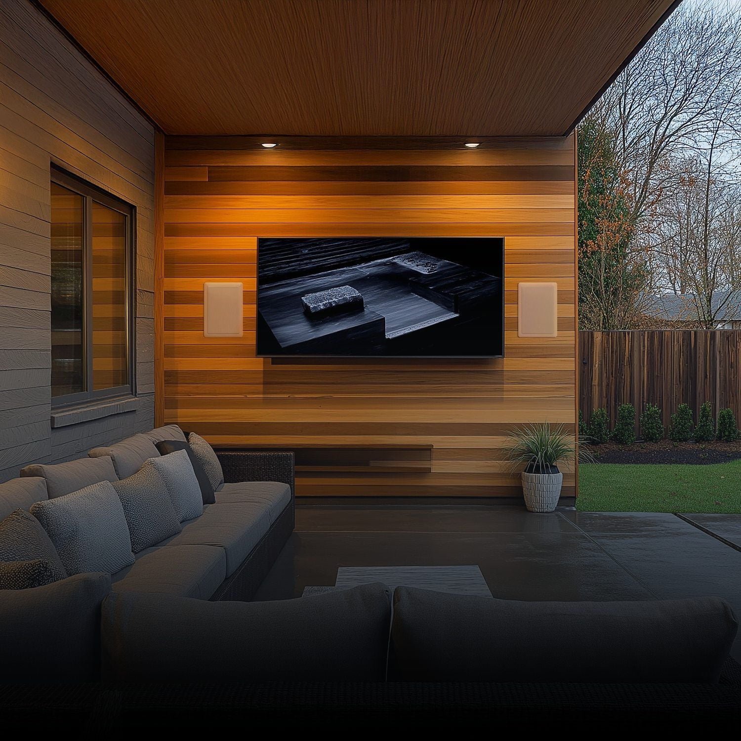 Polk built-in speakers