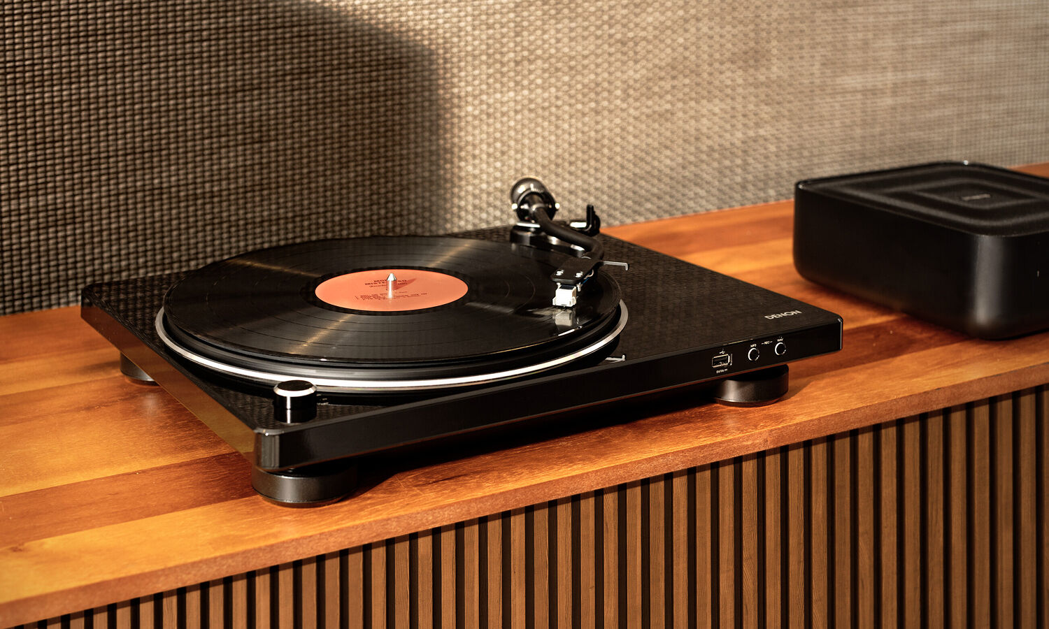 Denon x Polk Ultimate Vinyl Bundle - Denon DP-450USB turntable