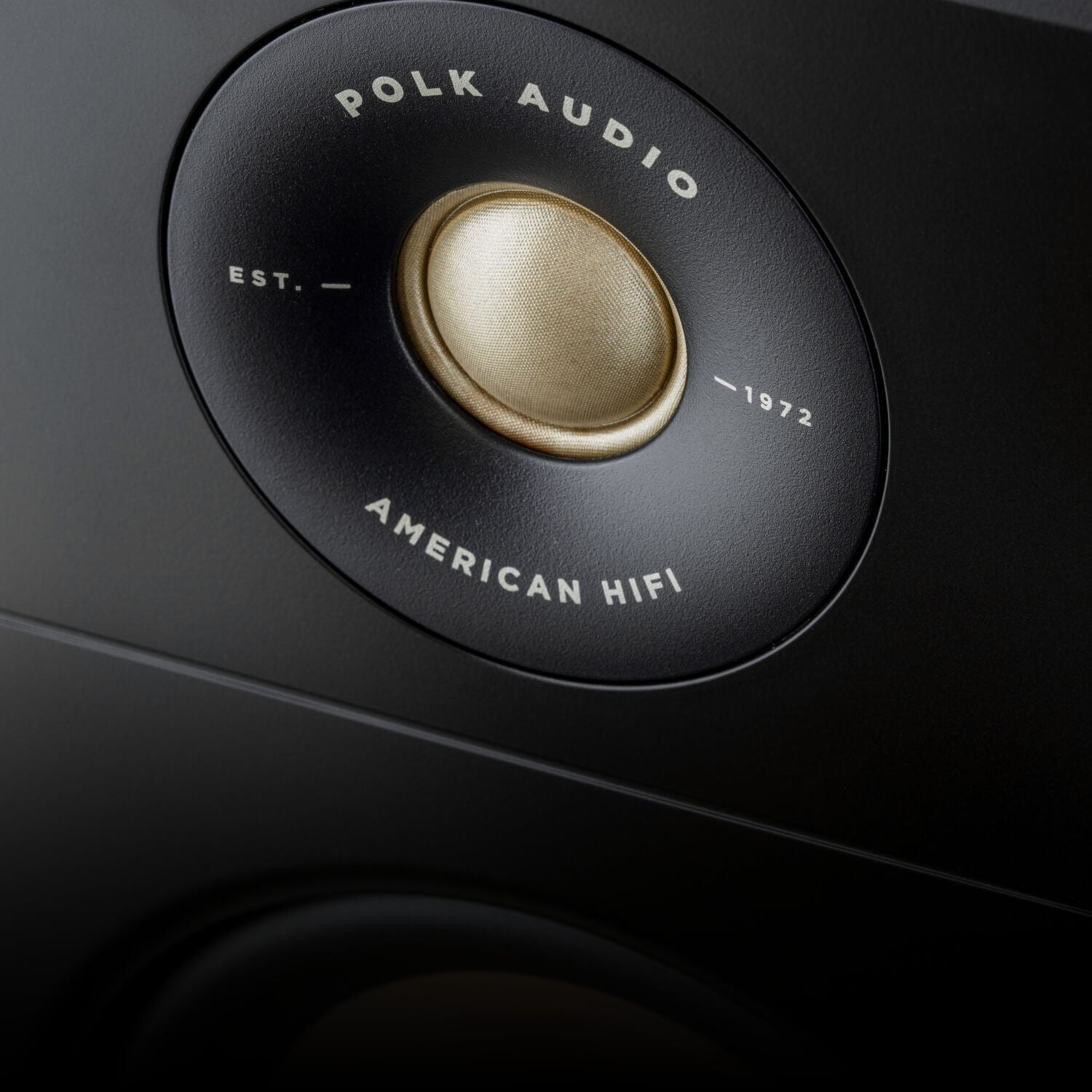 Polk satellite speaker closeup