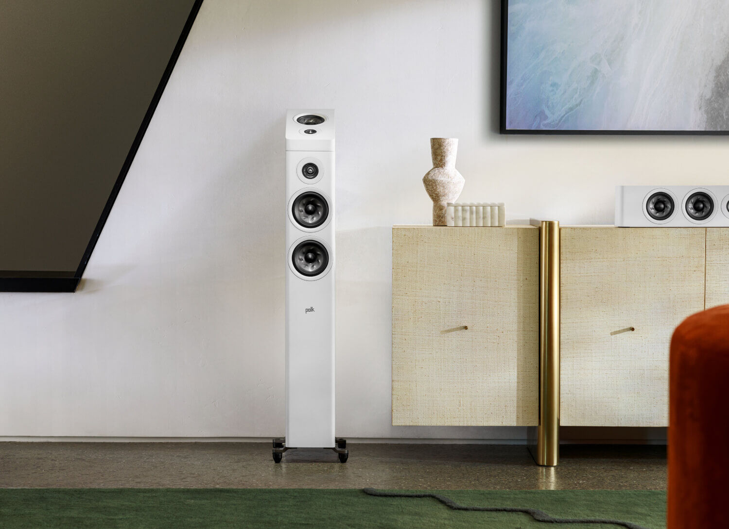 Reserve R500 - Premium Compact Floor-Standing Tower Speaker | Polk
