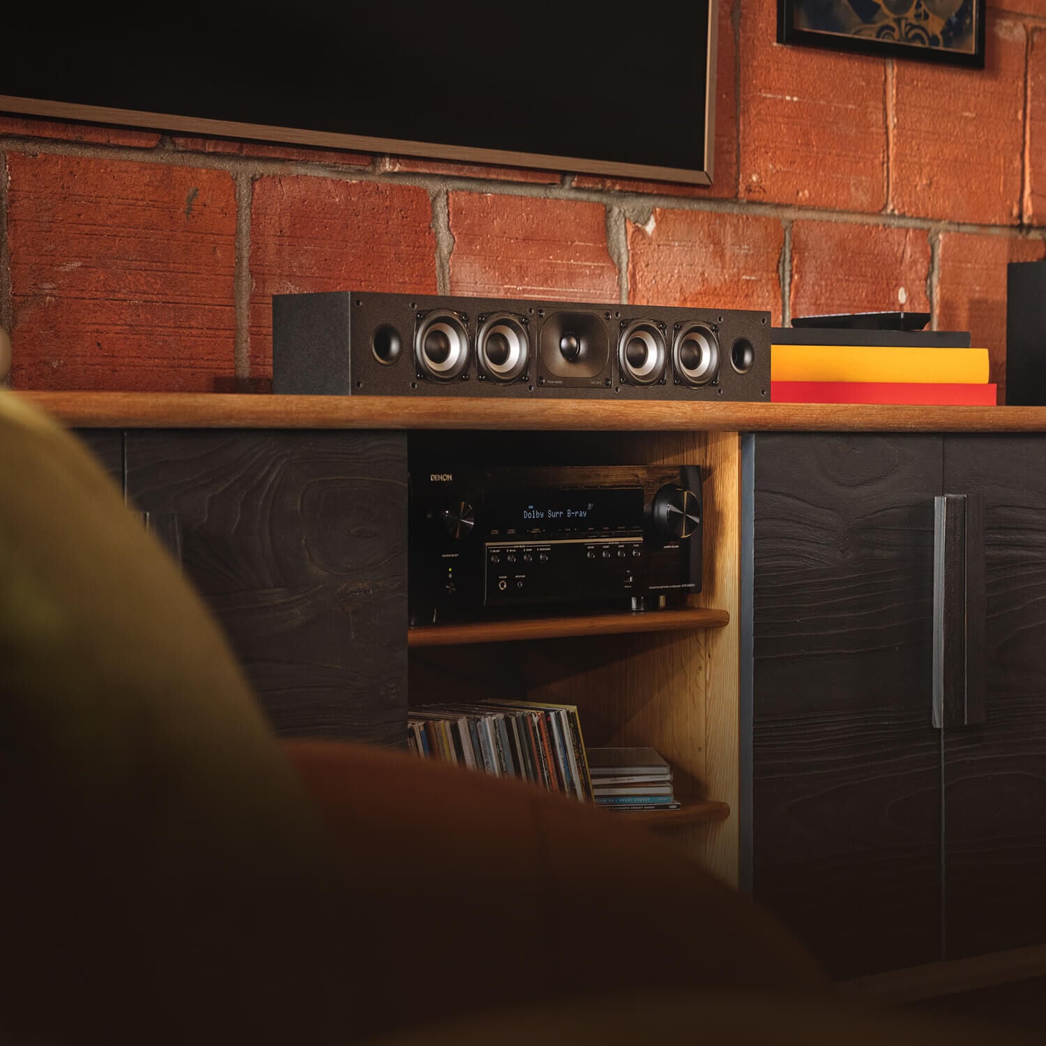 Polk center channel speaker