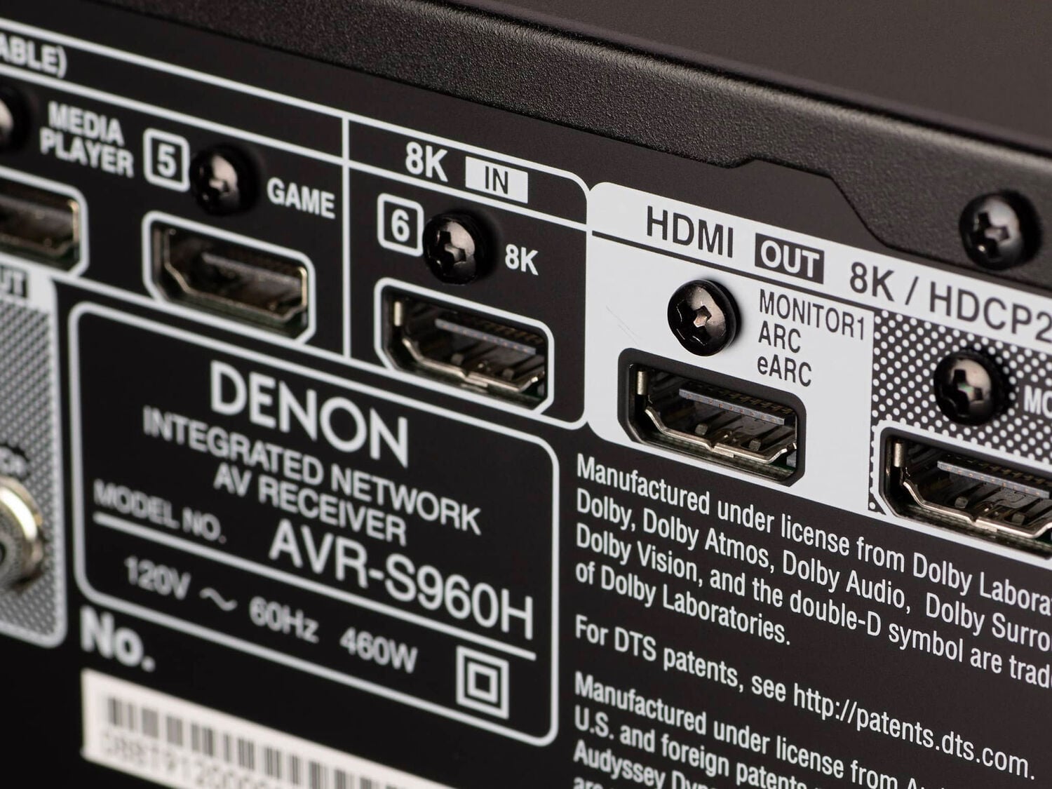 AVR-S960H, , dynamic