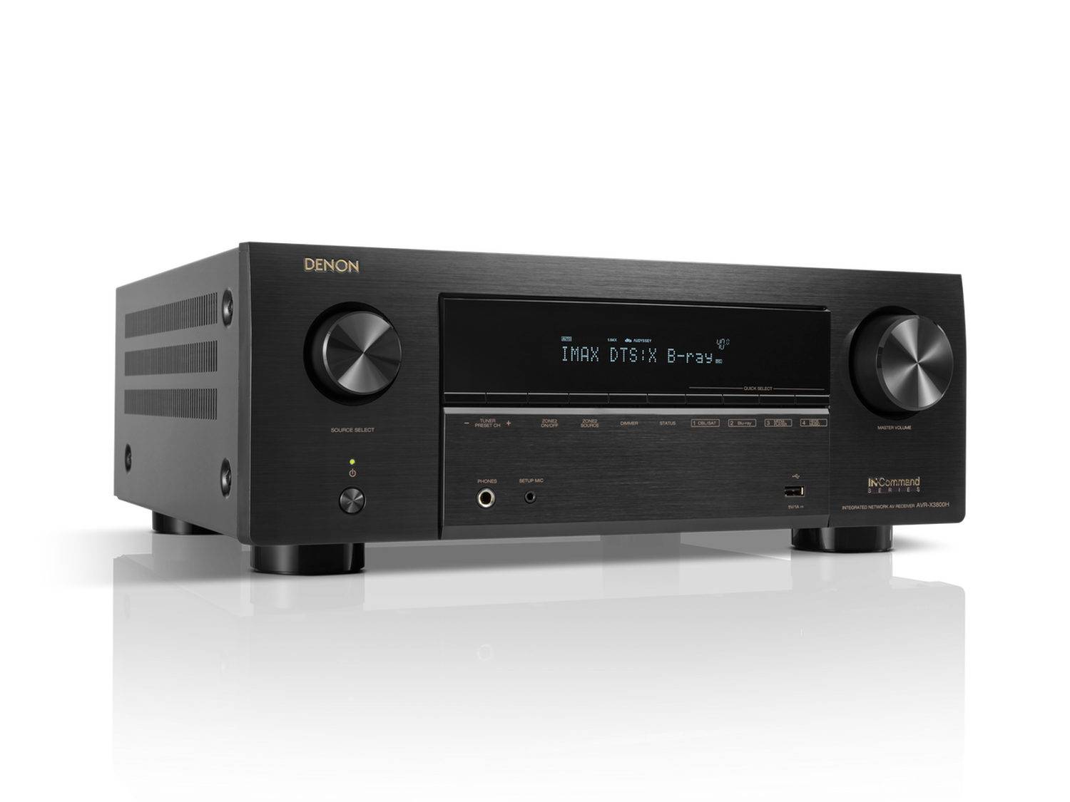 AVR-X3800H, Black, dynamic