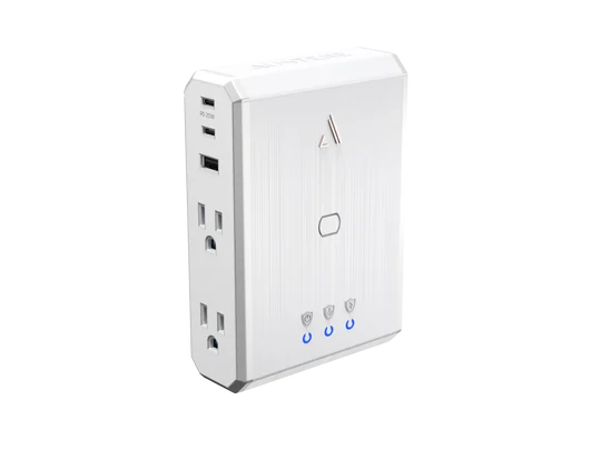 V Series Appliance Power 4-Outlet Surge Protector and Charger, , dynamic