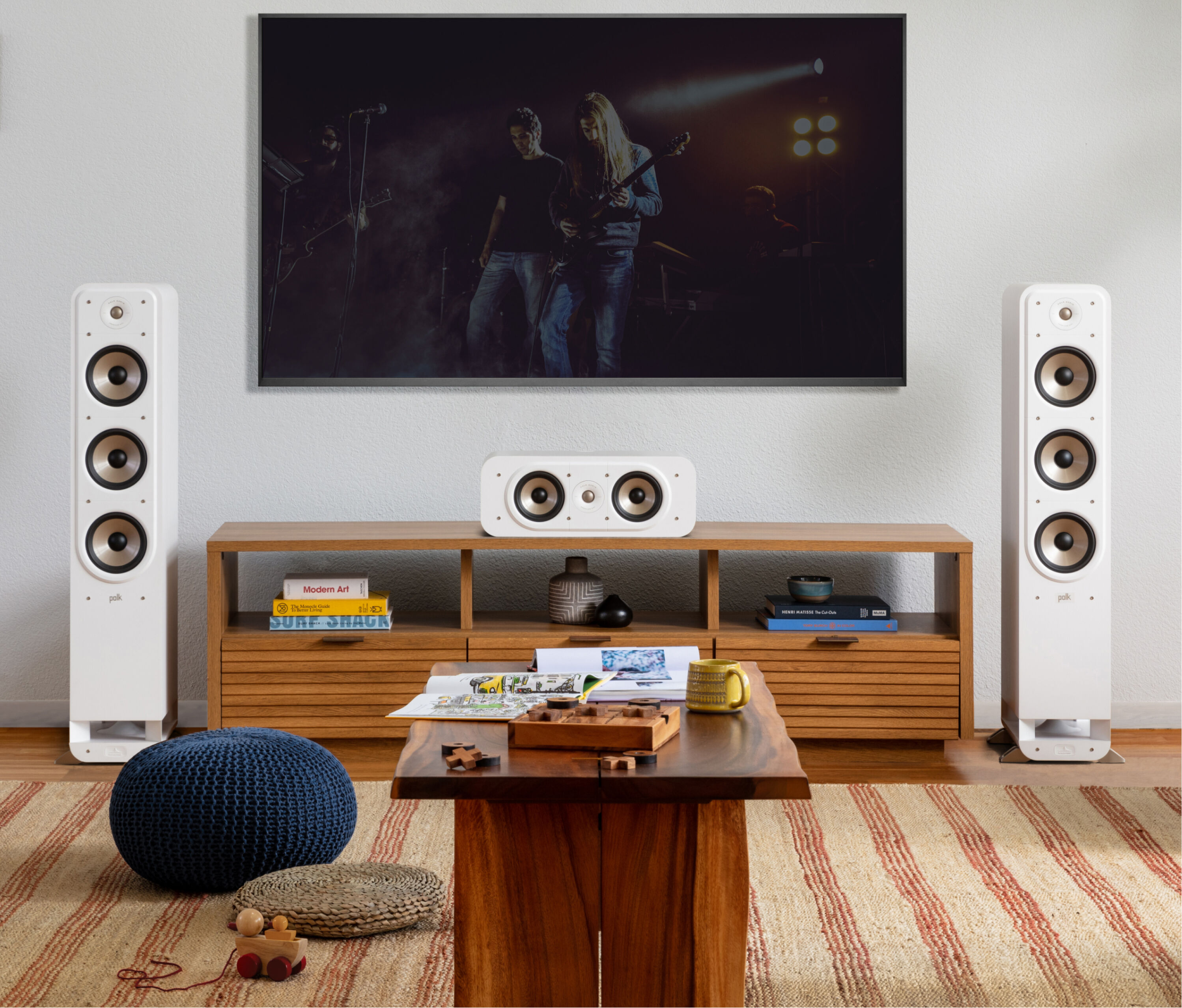 Polk Audio Signature Elite ES60 ホワイト① Signature Elite ES60 - High-Quality Large Floor-Standing Tower
