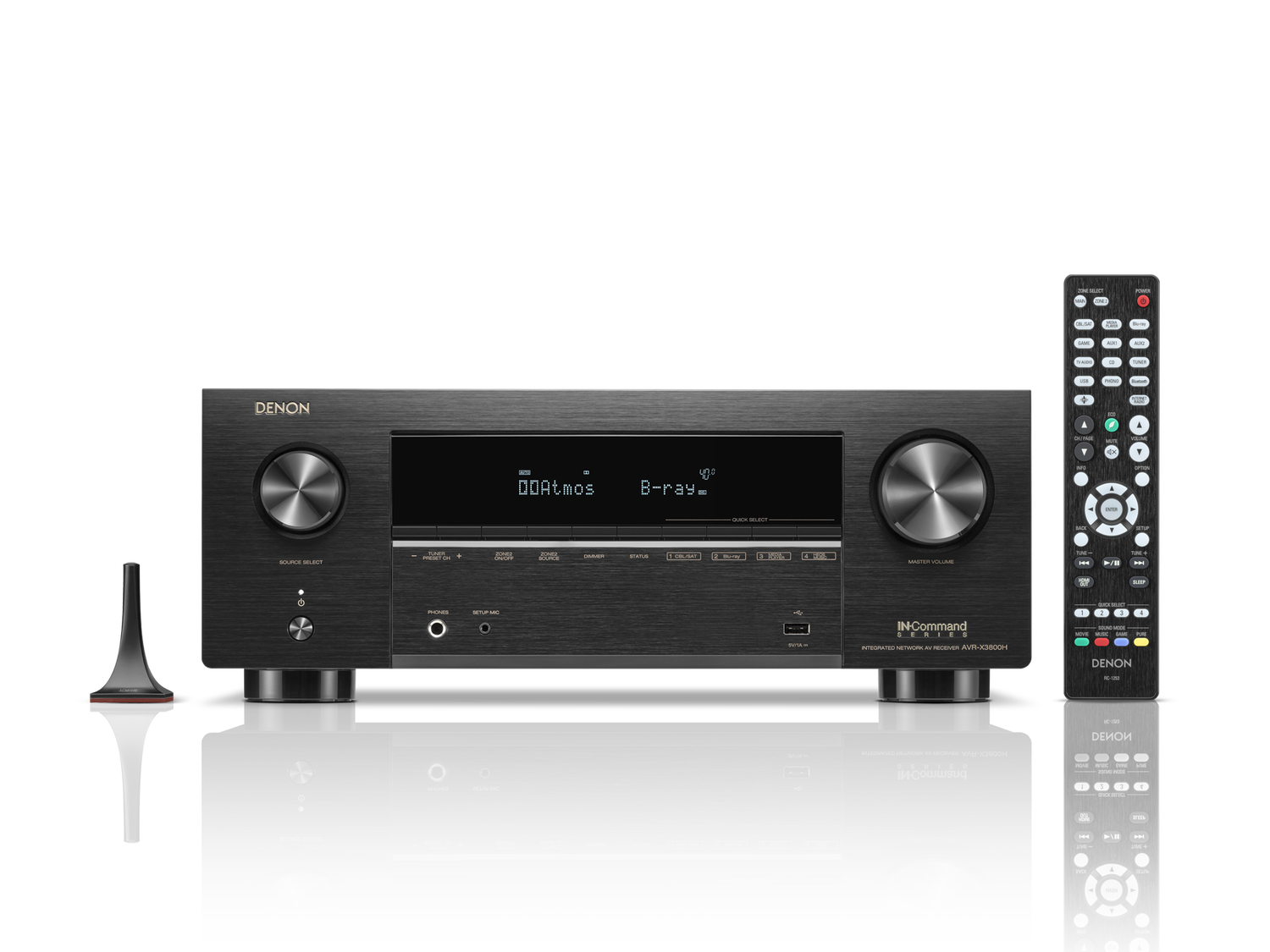 AVR-X3800H, Black, dynamic