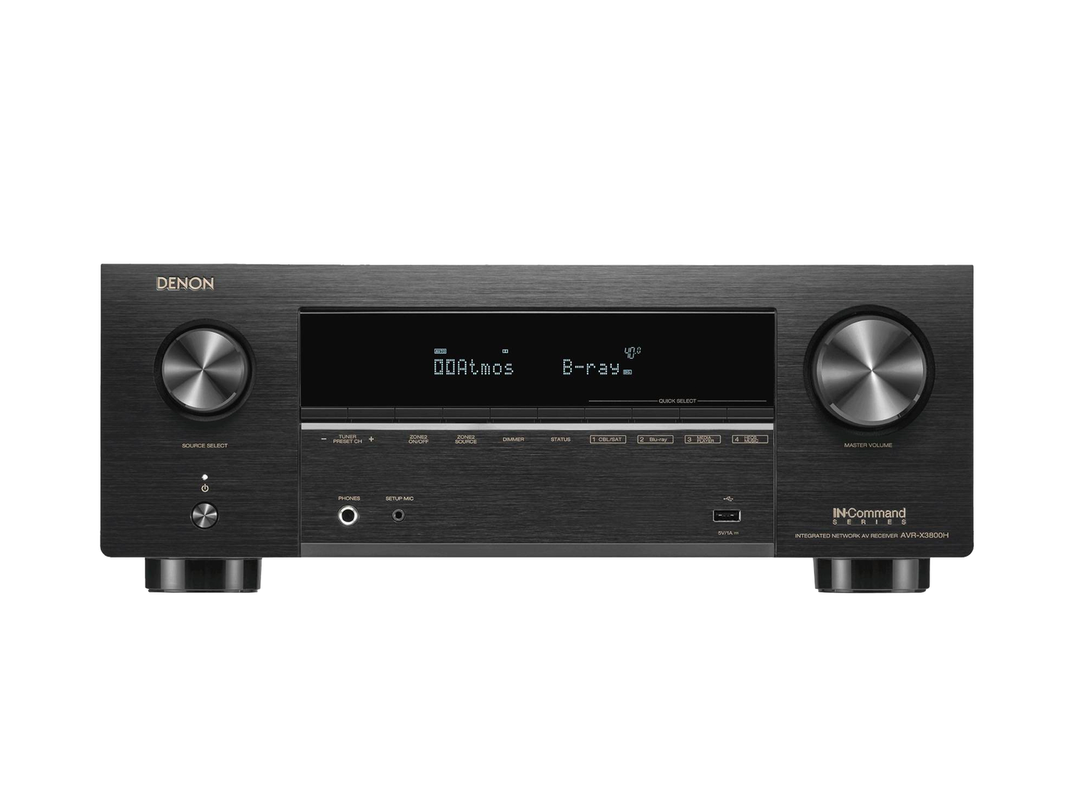 AVR-X3800H, Black, dynamic