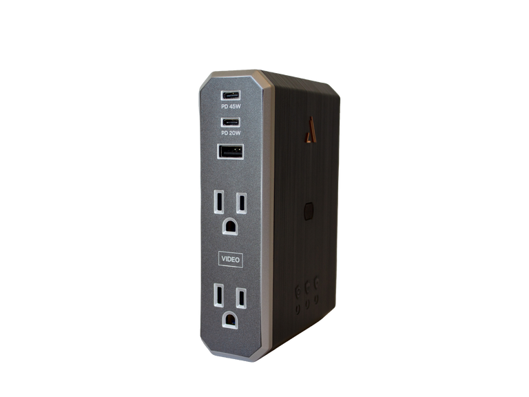 VII Series Power 4-Outlet Surge Protector and Charger, , dynamic