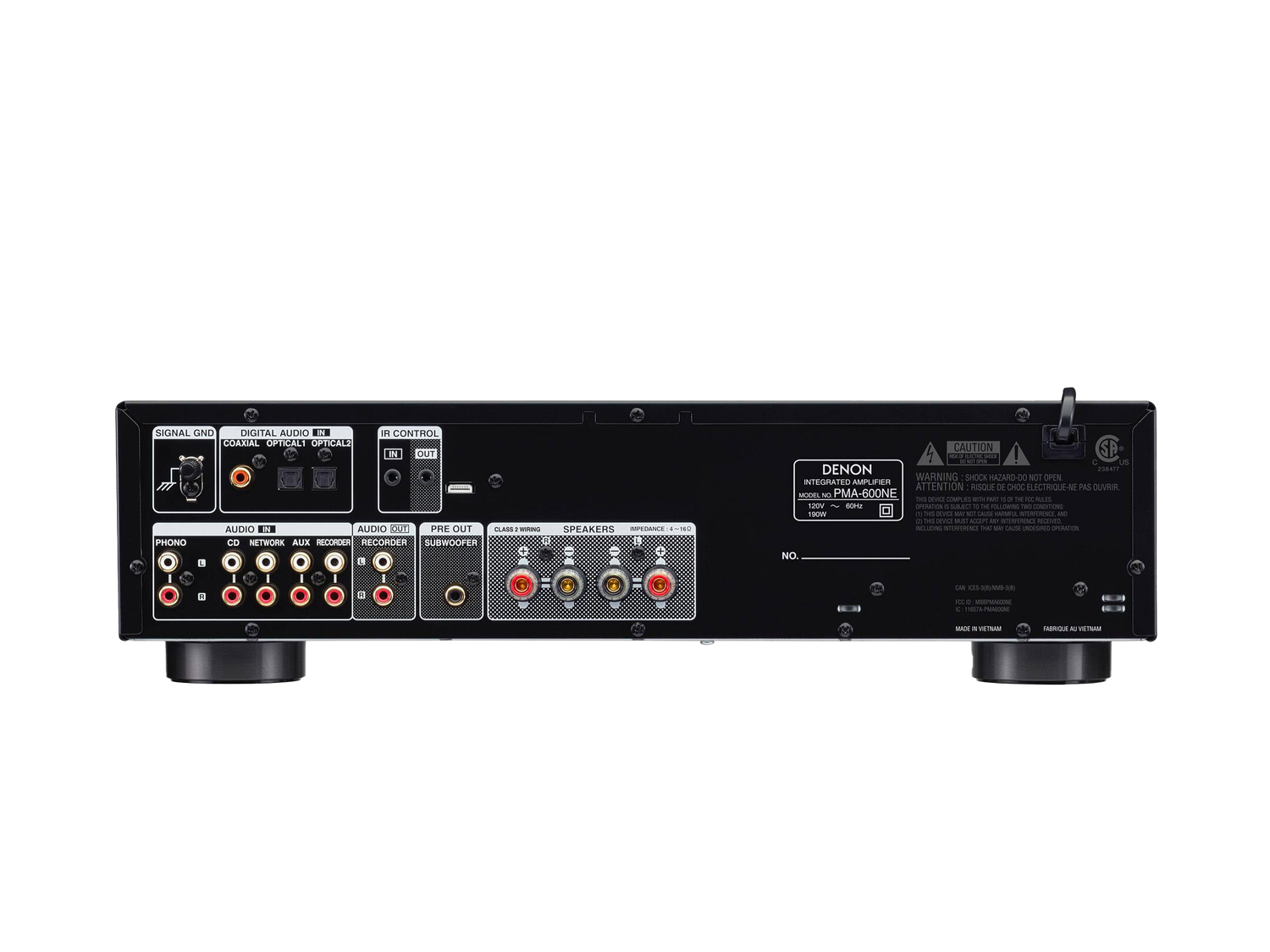 PMA-600NE, Black, dynamic