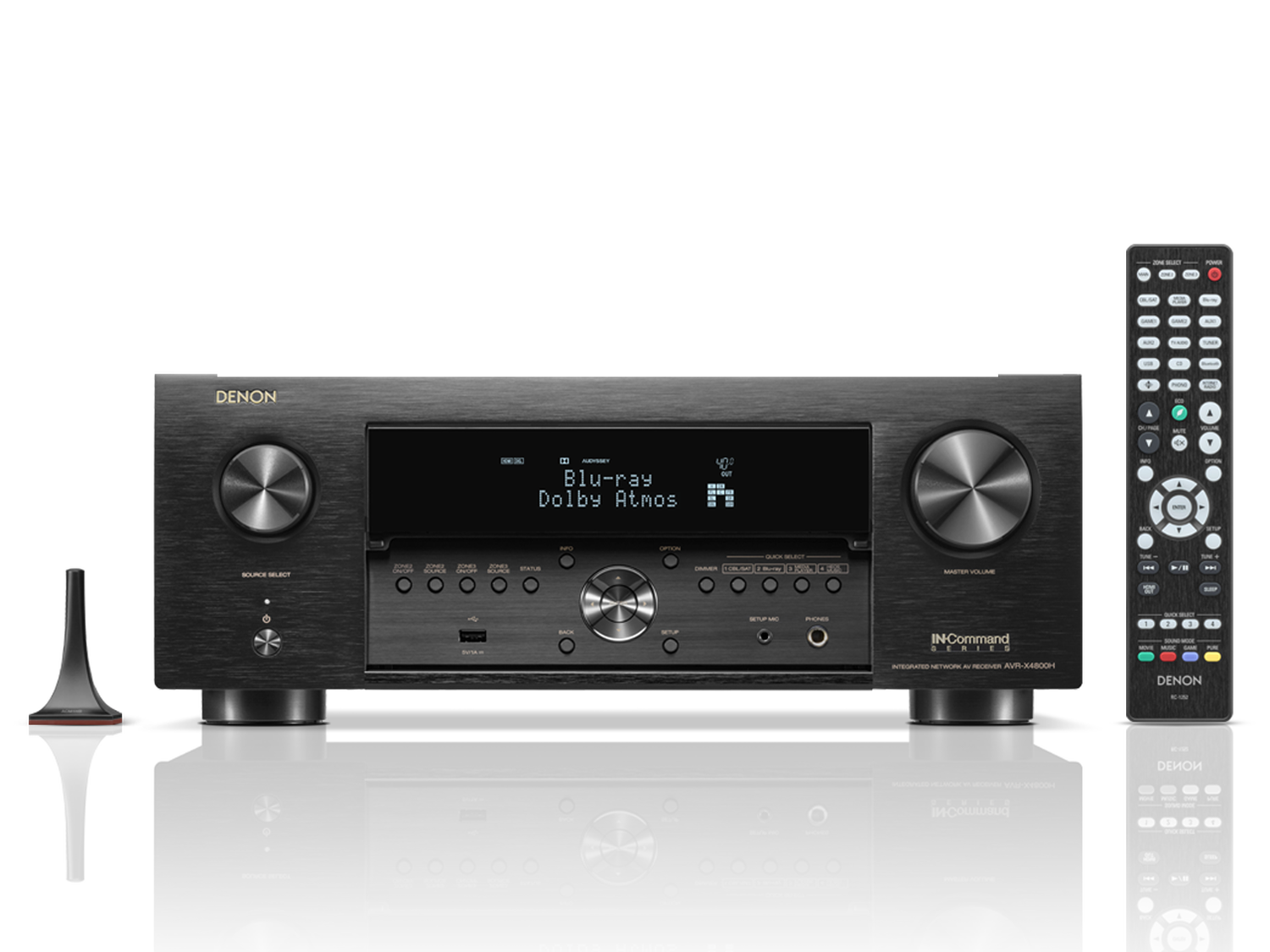 AVR-X4800H, Black, dynamic