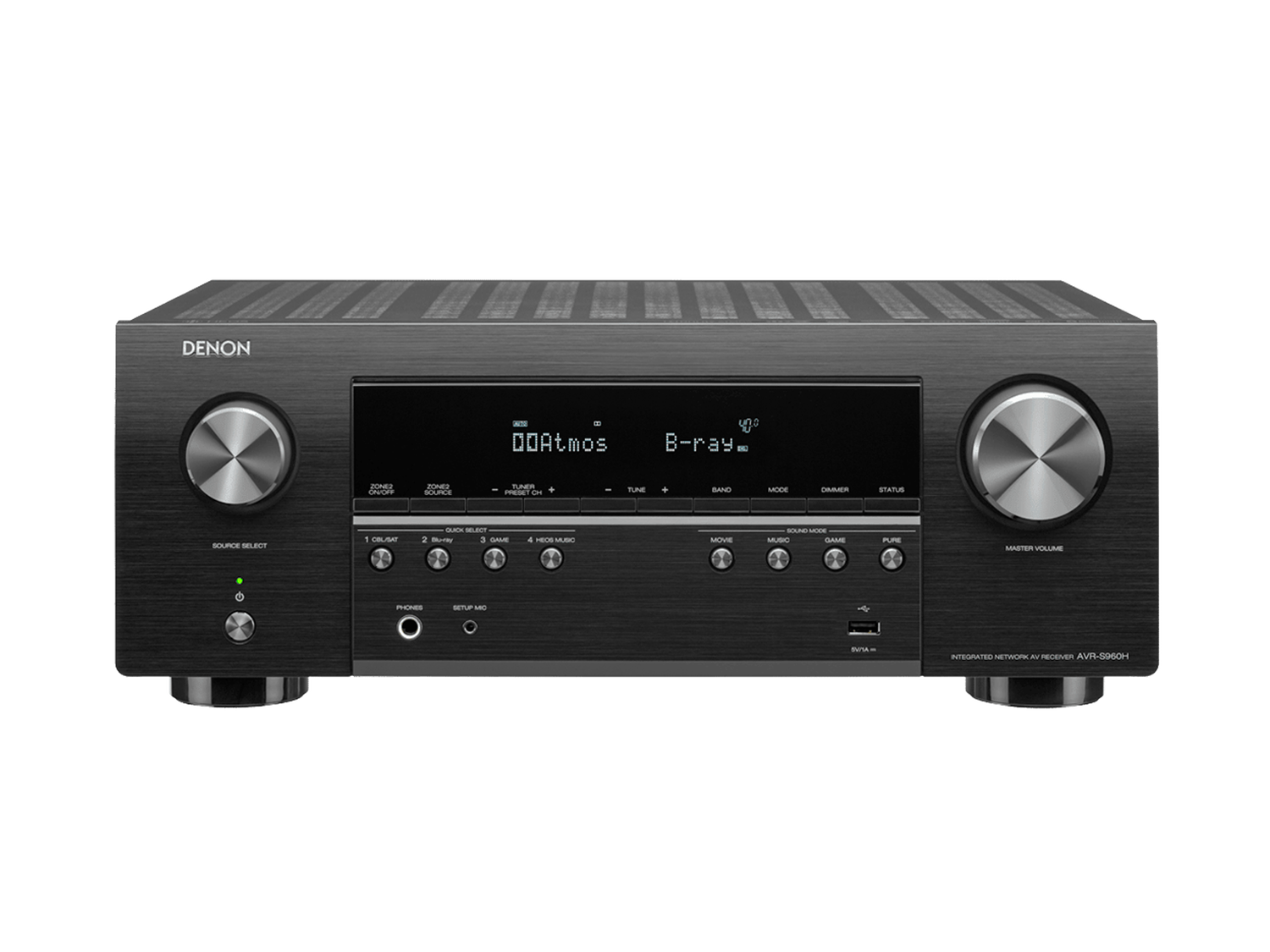 AVR-S960H, Black, dynamic