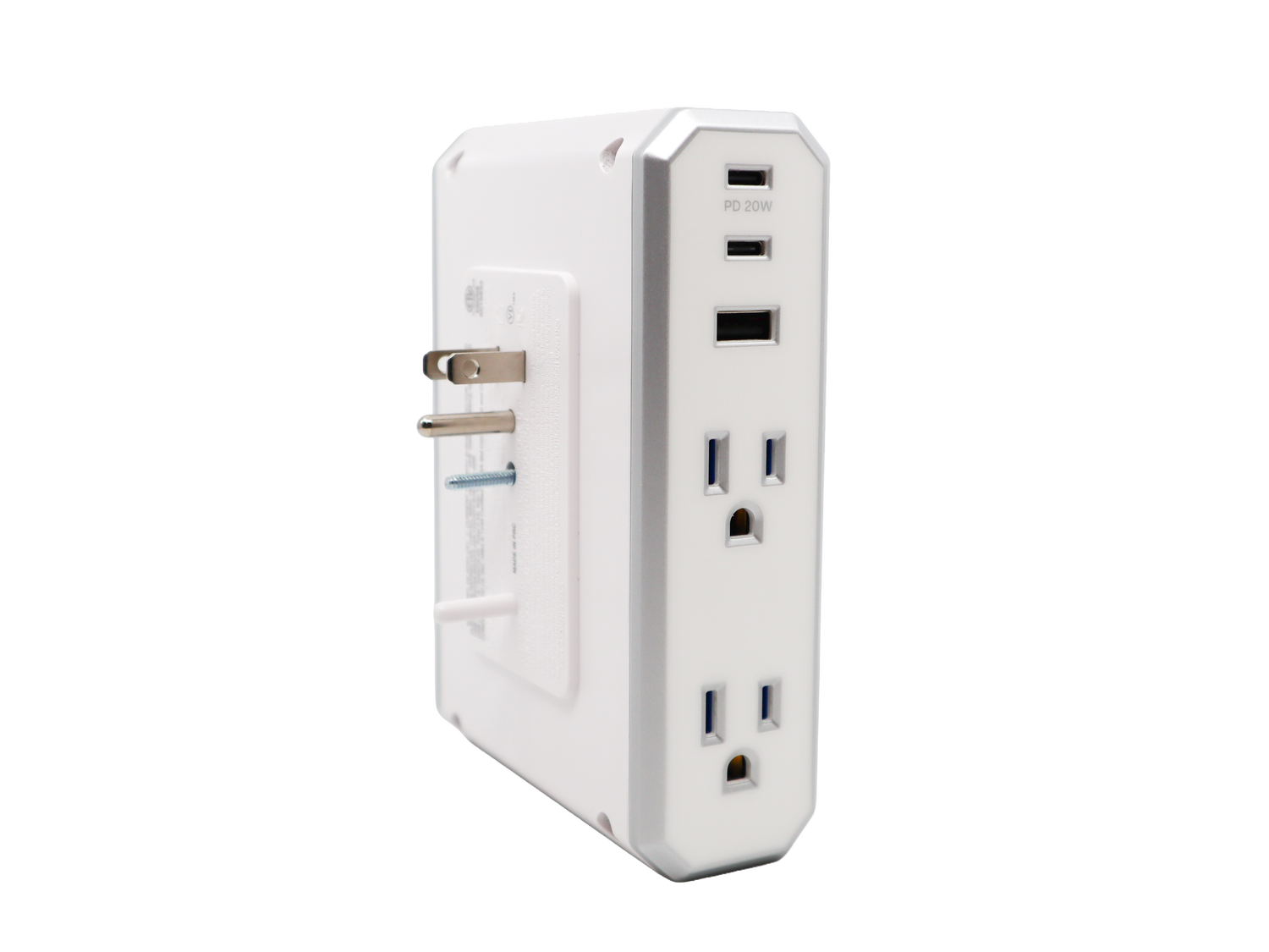 V Series Appliance Power 4-Outlet Surge Protector and Charger, , dynamic