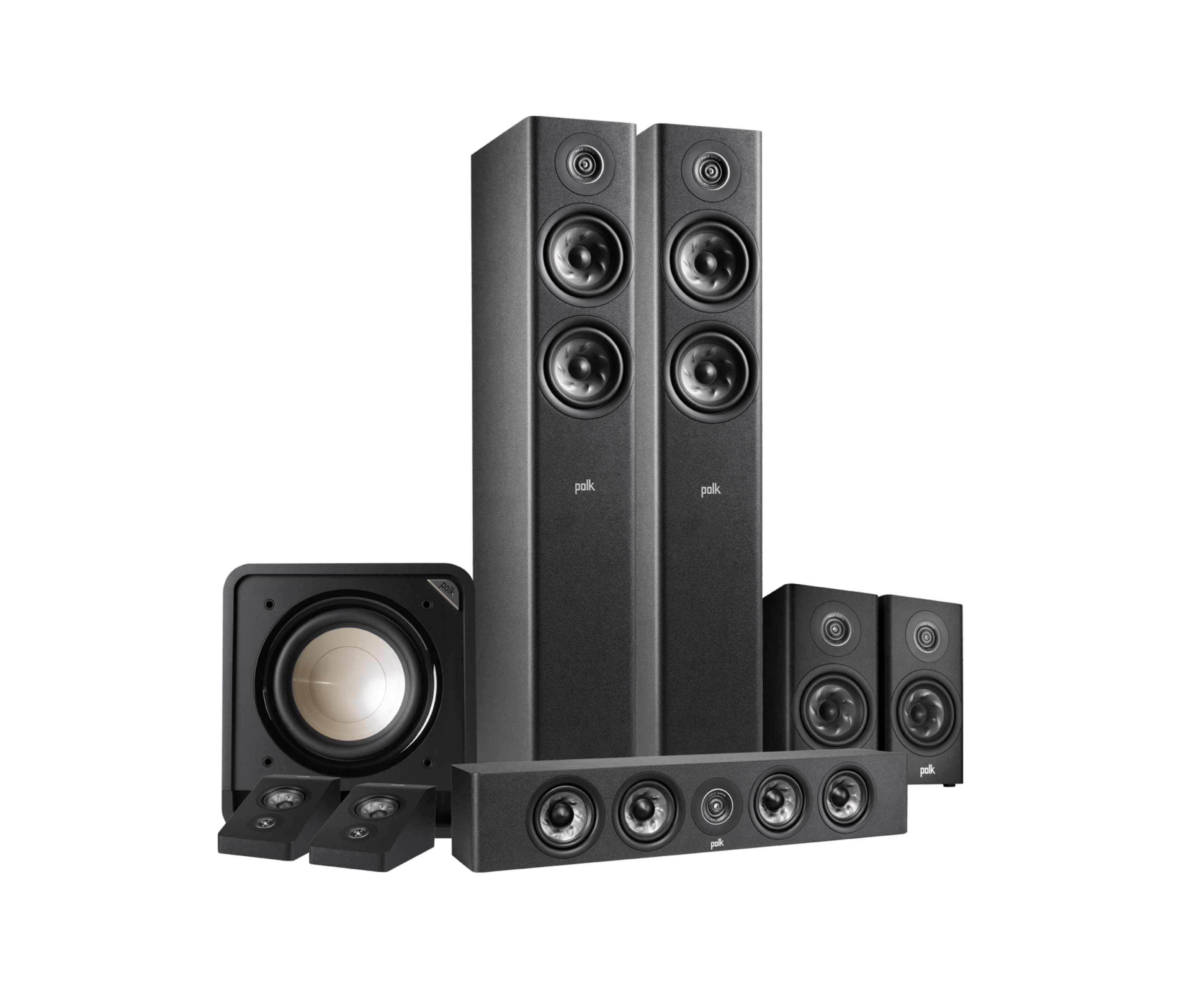 Polk audio 5.1 shop channel speaker system