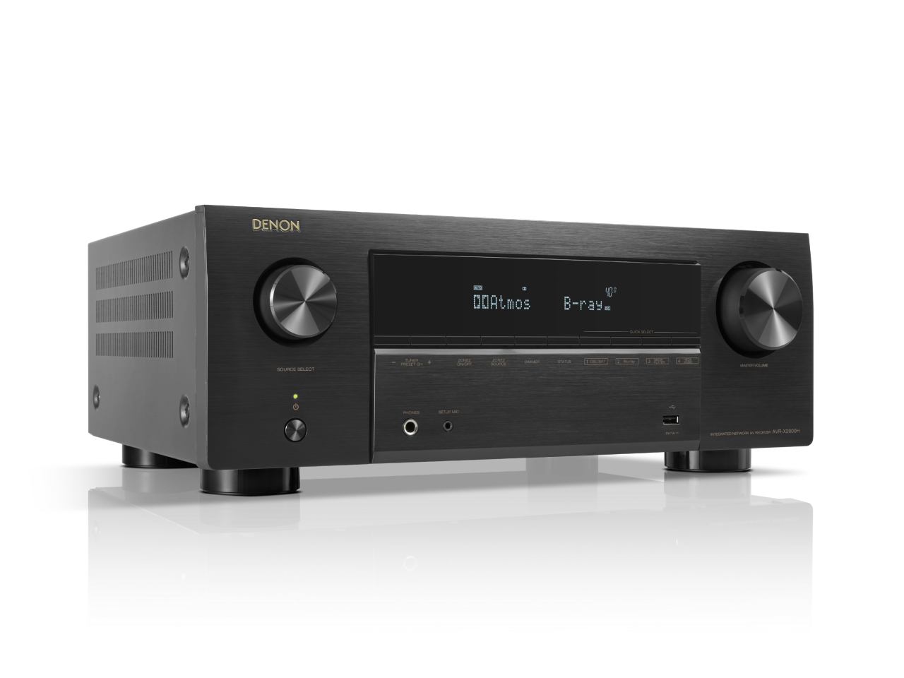 DENON AVアンプAVR-X2800H AVR-X2800H - 7.2 Ch. 150W 8K AV Receiver with HEOS® Built-in