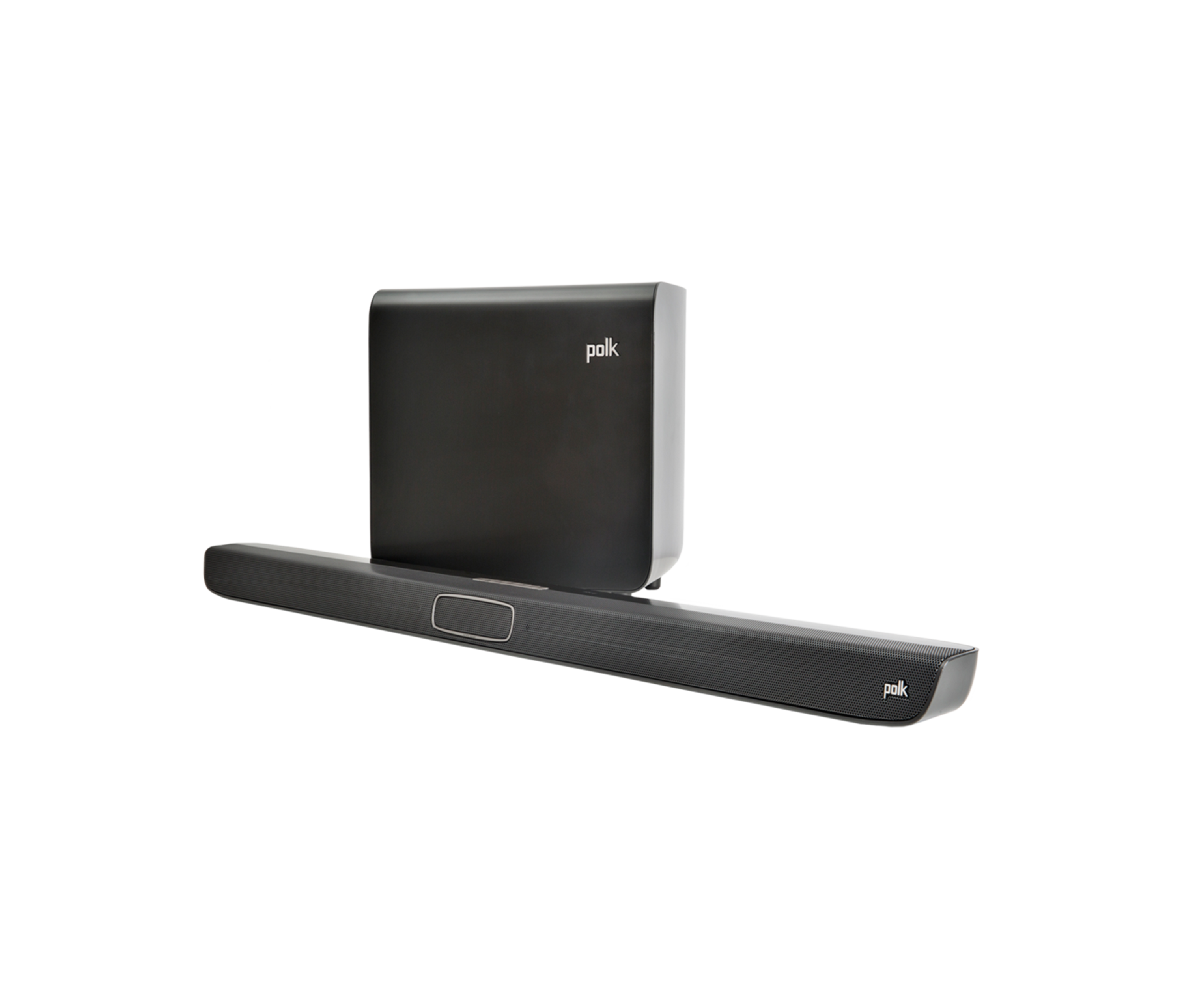 MagniFi II Powered home theater sound bar with wireless subwoofer and